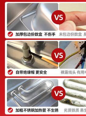 台式保温台商用不锈钢保温售卖台防护罩型饭菜保温柜加厚不锈钢