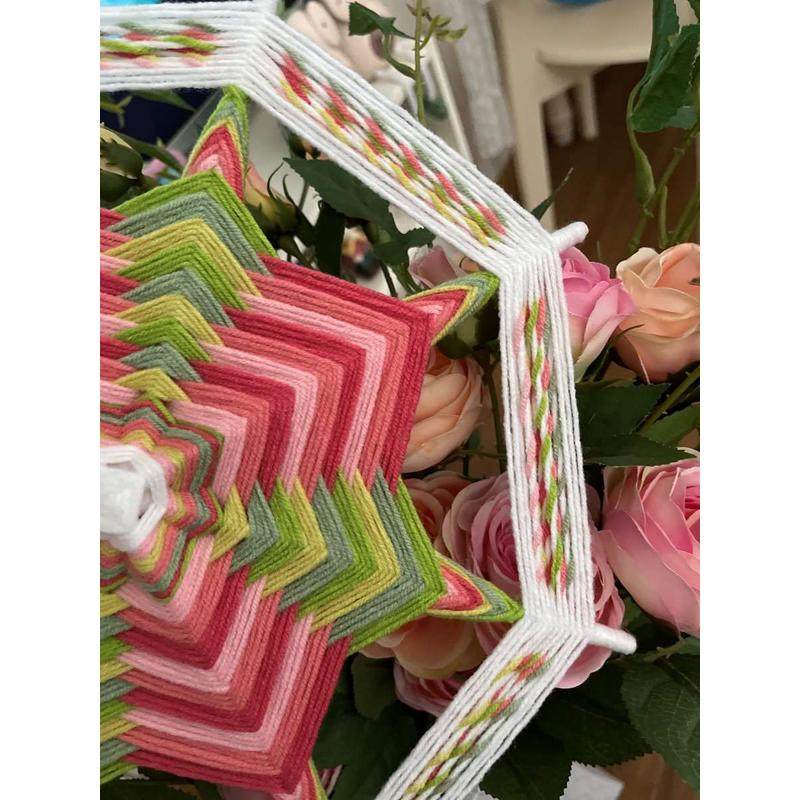 成品曼达拉手工毛线编织装饰工艺男女朋友送教师节礼物 DIY材料包,淘宝优惠券,粉丝福利购,淘宝优惠卷