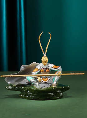 大圣开业摆件《归来》铜家居饰品摆件客厅厂家直销工艺品玄关黄铜