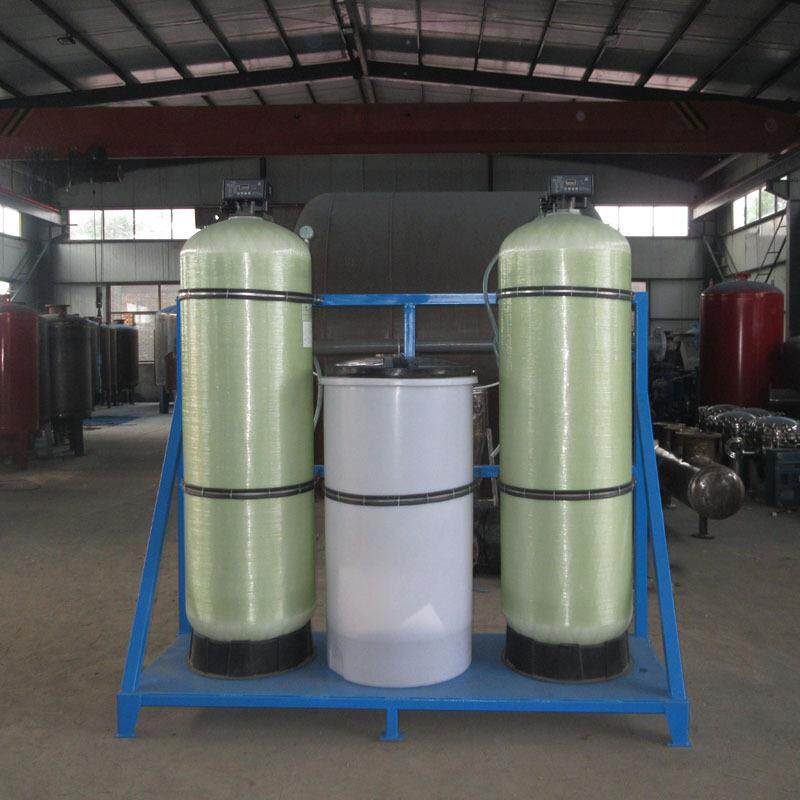 Fully automatic softened water treatment equipment industrial boiler scale removal resin cation exchange water softener intelligent