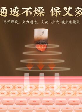 仁和艾柱54粒陈年艾柱艾灸柱艾条盒装艾草段艾绒柱南阳