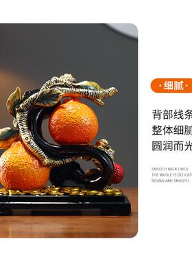 新品中式居装家饰摆件大吉大利厅ZFJ如意吉祥客电视柜装饰品工厂