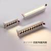 Embedded linear strip spotlight LED grille light living room without main light anti-glare ceiling light spotlight flood downlight