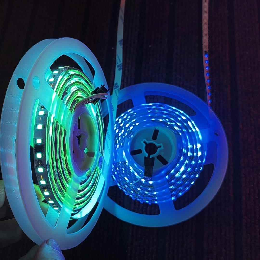 新款低压12V单色流星流水跑马追逐灯带婚庆广告招牌高楼轮廓氛围 - 图2