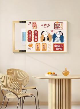 欢迎光临家电仪表箱装饰画现代简易开关箱装饰画挡2023新型配电箱