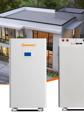 太阳能光伏家用储能电源磷酸铁锂锂电池51.2V48V300AH移动式15KWh