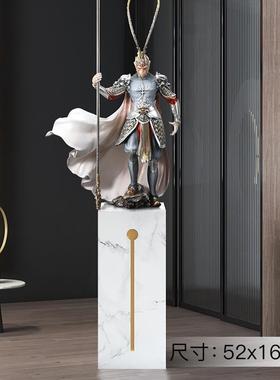 正品斗战 胜佛大型地摆件大圣孙悟空雕落塑轻奢大办公室气关开 玄