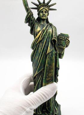 铭泽树脂工艺品摆件自由女神像摆件欧美式风格家居装饰品摆设