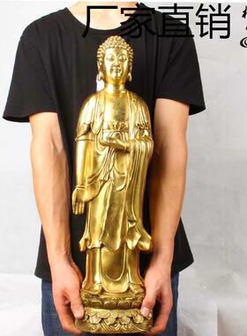 杨记西方三圣厂家三 铜器 铜工艺品摆件 铜站西方圣