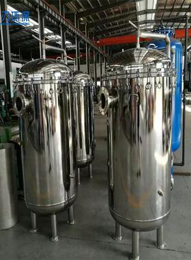 不锈钢保安精密过滤器 袋式过滤器 厂家反渗透前置预处理