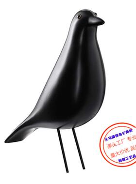 北欧鸽子伊姆斯小鸟简约创意装饰节日礼品货源树脂工艺品摆件