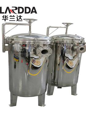 华兰达不锈钢过滤器石英砂锰砂多介质过滤器水处理设备