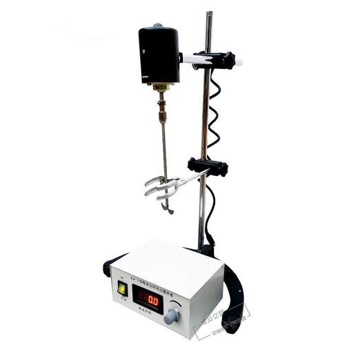 JJ-1电动搅拌器200W测速电动搅拌器电动搅拌器落地式连续作业 - 图3