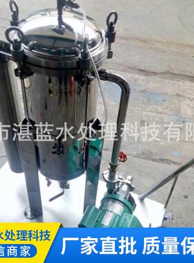 小型机床切削液循环过滤系统过滤器大量袋式过滤器厂家直销