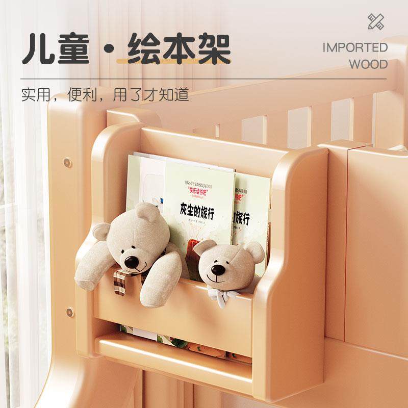 庭彬全实木上下床双层床儿童床双人床原木色高低床子母床上下铺床,淘宝优惠券,粉丝福利购,淘宝优惠卷