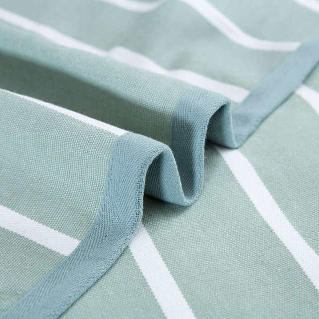 Old coarse cloth mat pure cotton thickened sheet three-piece set summer air conditioning mat children's 1.5/1.8m bed mat