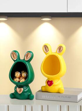 现代创意麋鹿入户门口放钥匙收纳物架摆件客厅鞋柜进门玄关装饰品