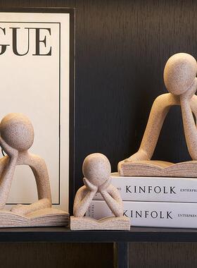 轻奢高档艺术人物摆件家居饰品客厅玄关卧室电视酒柜装饰现代简约