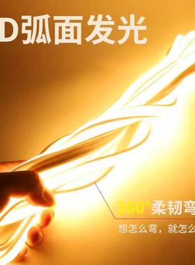 新款超亮线型软灯带户外防水高压220家用客厅卧室房吊顶软灯条