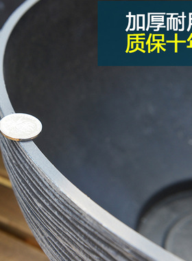 古法古法鱼缸莲花专用庭院花瓶