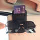 Car glasses box car sun visor card storage clip glasses frame magnetic sunglasses clip sunglasses clip high-end
