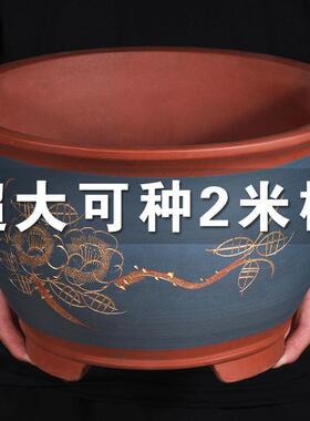 花盆大号特大号超大种树大花盆特深大口径30以上室外庭院圆形加厚