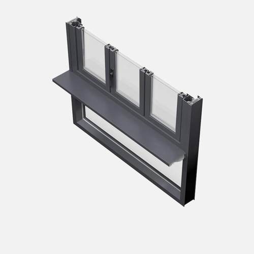 全2024景门自由折叠窗桥断铝窗封拉阳台封窗双扇左右推折叠窗厂家 - 图3