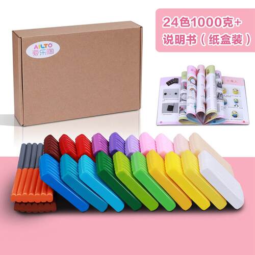 爱乐陶软陶泥套装安全环保无味彩泥彩陶儿童学生手工diy制作泥塑 - 图1