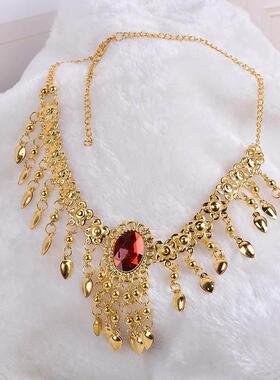 Belly Dance Necklace Head Chain Indian Dance Accessories Dan