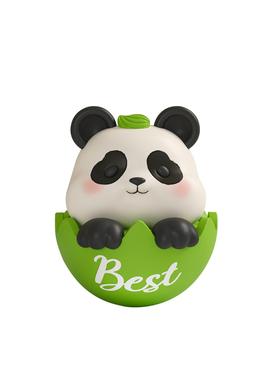 不倒翁装饰品卡通萌宠装饰摆件