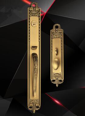 G9550防盗别墅门锁双开门锁对开门锁欧式实木门锁