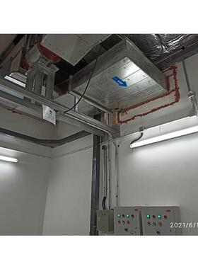 中央管道空气净化装置除甲醛杀菌大风量低噪音企业学校适用