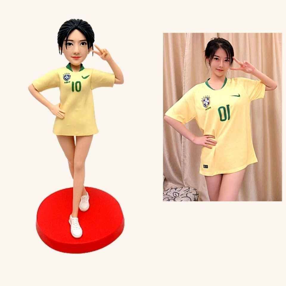 软陶人偶定制玩偶蜡像泥塑摆件手工捏泥人真人像情侣生日结婚礼物,淘宝优惠券,粉丝福利购,淘宝优惠卷