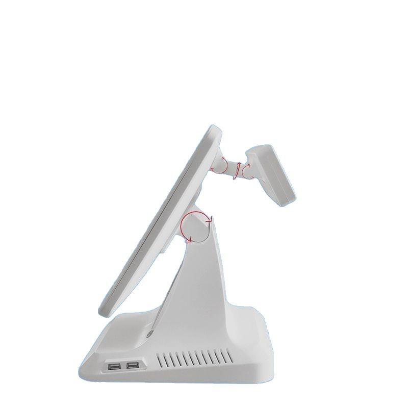 Cash register dual screen supermarket convenience store catering touch fast food cash register all-in-one management system cash register clothing