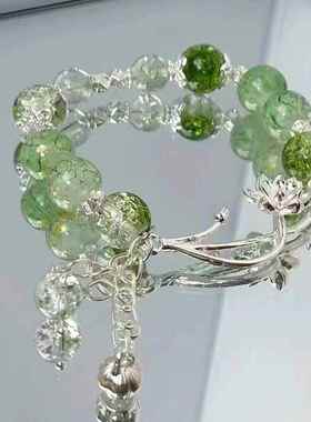 绿野青提~蝴蝶设计手链气质轻奢小众仙女小众甜美闺蜜手串礼物