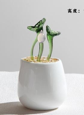 仙人掌办公室工艺品淄博装饰摆件