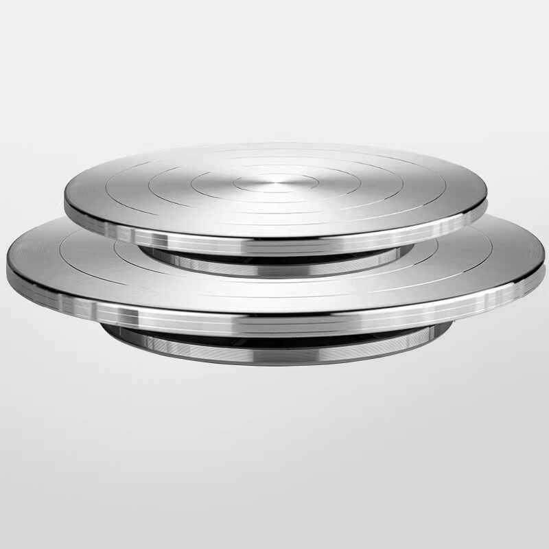 工业级铝合金打包转盘旋转底座双轴承手动转盘陶艺盆景展示工作台,淘宝优惠券,粉丝福利购,淘宝优惠卷