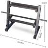 New multi-functional dumbbell rack, adjustable kettle barbell rack, fitness equipment home storage multi-function