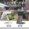 Milk tea shop catering restaurant cashier equipment cashier system Meituan English version dual-screen smart touch screen cash register