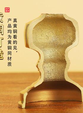 纯黄铜led电子香烛台插电上香炉套装家用室内财神蜡烛灯供佛堂奉