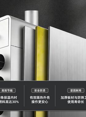商用新款烤地瓜机加厚不锈钢柴火木炭街头摆摊专用烤梨烤玉米炉子