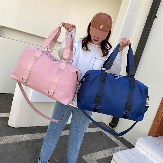 健身包手提训练瑜伽包女干湿分离大容量出差行李包短途旅行包