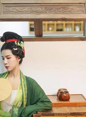 宋氏美学老式彷古做旧花窗中式实木花格装饰挂壁玄关客厅怀旧窗櫺