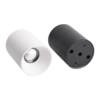 LED surface-mounted adjustable angle spotlights deep-hidden anti-glare hole-free household COB small hill surface-mounted anti-glare downlights