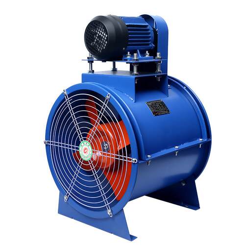 kt40轴流风机低噪音外置电机皮带式工业除尘排烟喷漆房管道通风机 - 图3