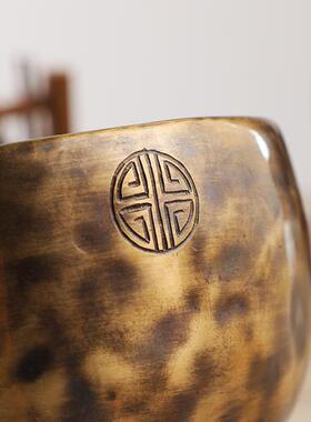 尼泊尔手工西藏满月钵佛音碗铜磬瑜伽静心采耳冥想颂钵音钵量