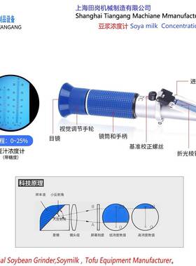 供应豆浆浓度计豆浆浓度测量仪测豆浆浓度检测计