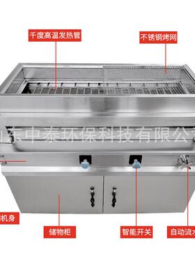 型电烤炉无烟烧千度烧电炉高温酒729店厨烤房设备大烤串机烤肉炉