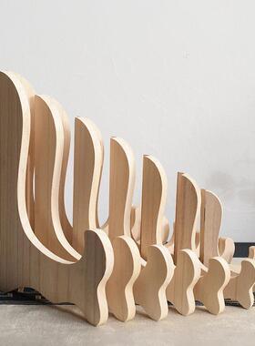 茶饼支架普洱茶展示架子小摆件展示架桌上托架石头摆放架盘表底座