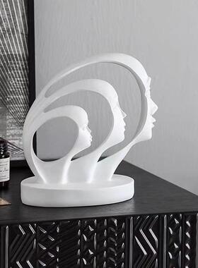 记录人居物轻长奢家艺术摆件现代客厅酒柜电视柜办公室成7077桌面